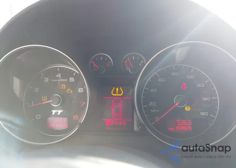 2008 Audi Tt 2.0T z USA, uszkodzony, nr VIN TRUAF38J581030995